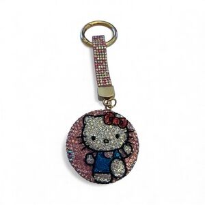 Hello Kitty Pink and Blue Rhinestone Key Holder